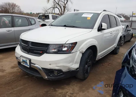 2020 Dodge Journey Crossroad из США, поврежденный, VIN 3C4PDCGB6LT264732